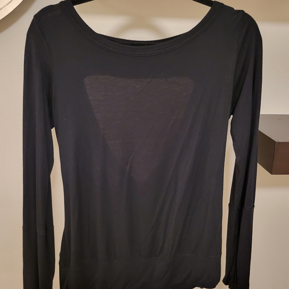 Prana Women's Athletic Open Back Long Sleeve Top